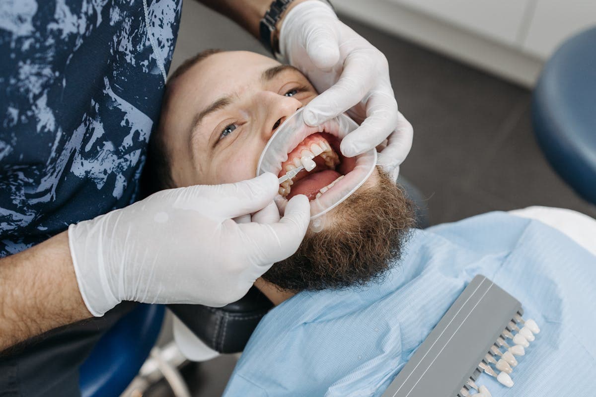Patient at the Dentist