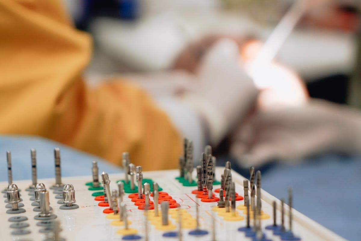 Dental Equipment in Close-up Photography