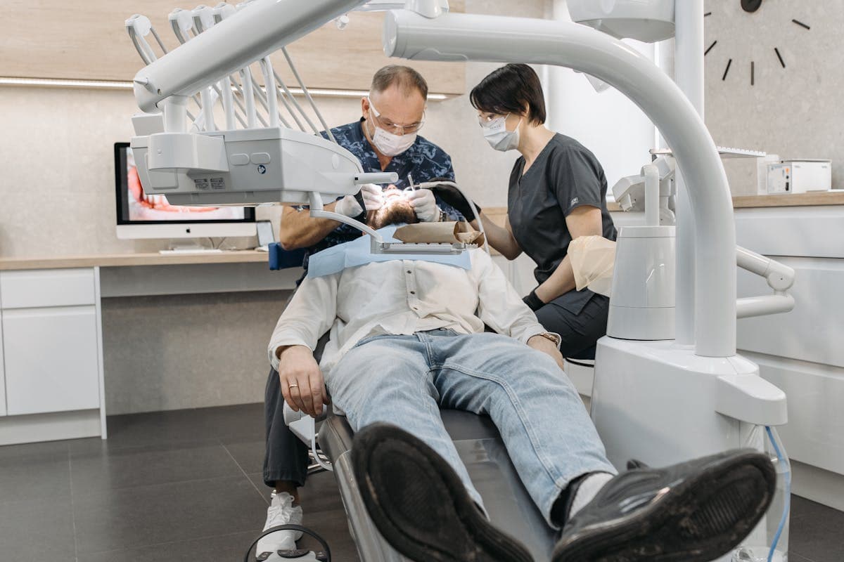 People at a Dental Clinic
